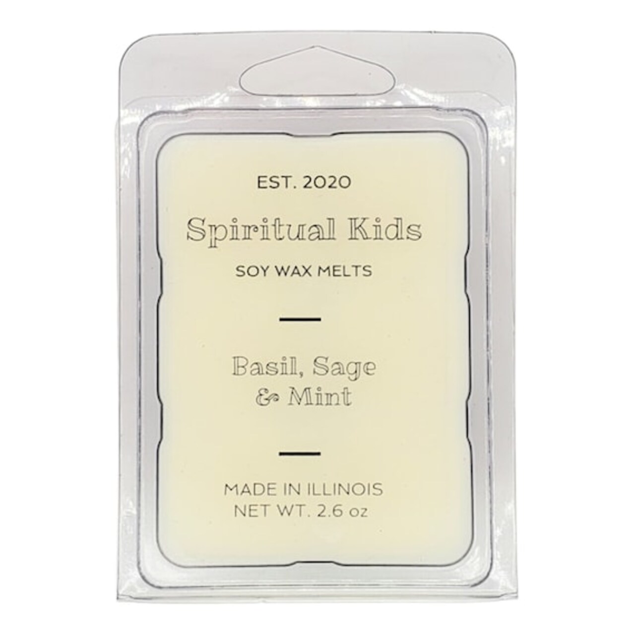 Basil, Sage & Mint All Natural Soy Wax Melts 2.6oz 6ct Hand Poured with Fragrant/Essential Oils!